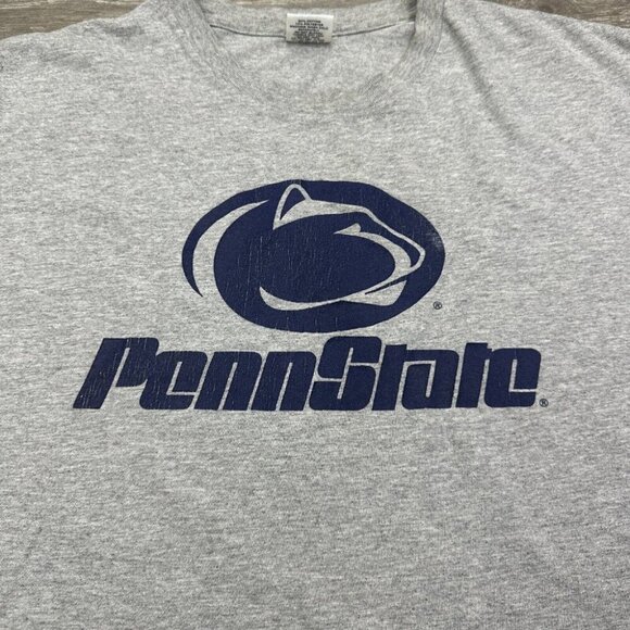 Vintage Penn State University T Shirt Starter Men's Size XL Gray Nittany Lions - Picture 4 of 14